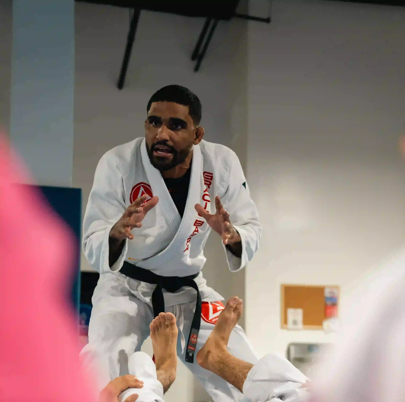 teaching class GB1 Jiu jitsu